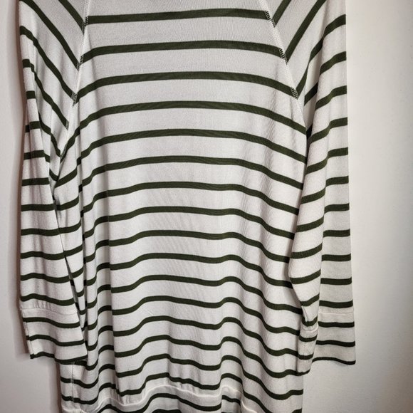 Women's MIX by 41 Hawthorne Striped Sweater, Sz. 1X, Tunic Length, - Picture 8 of 10